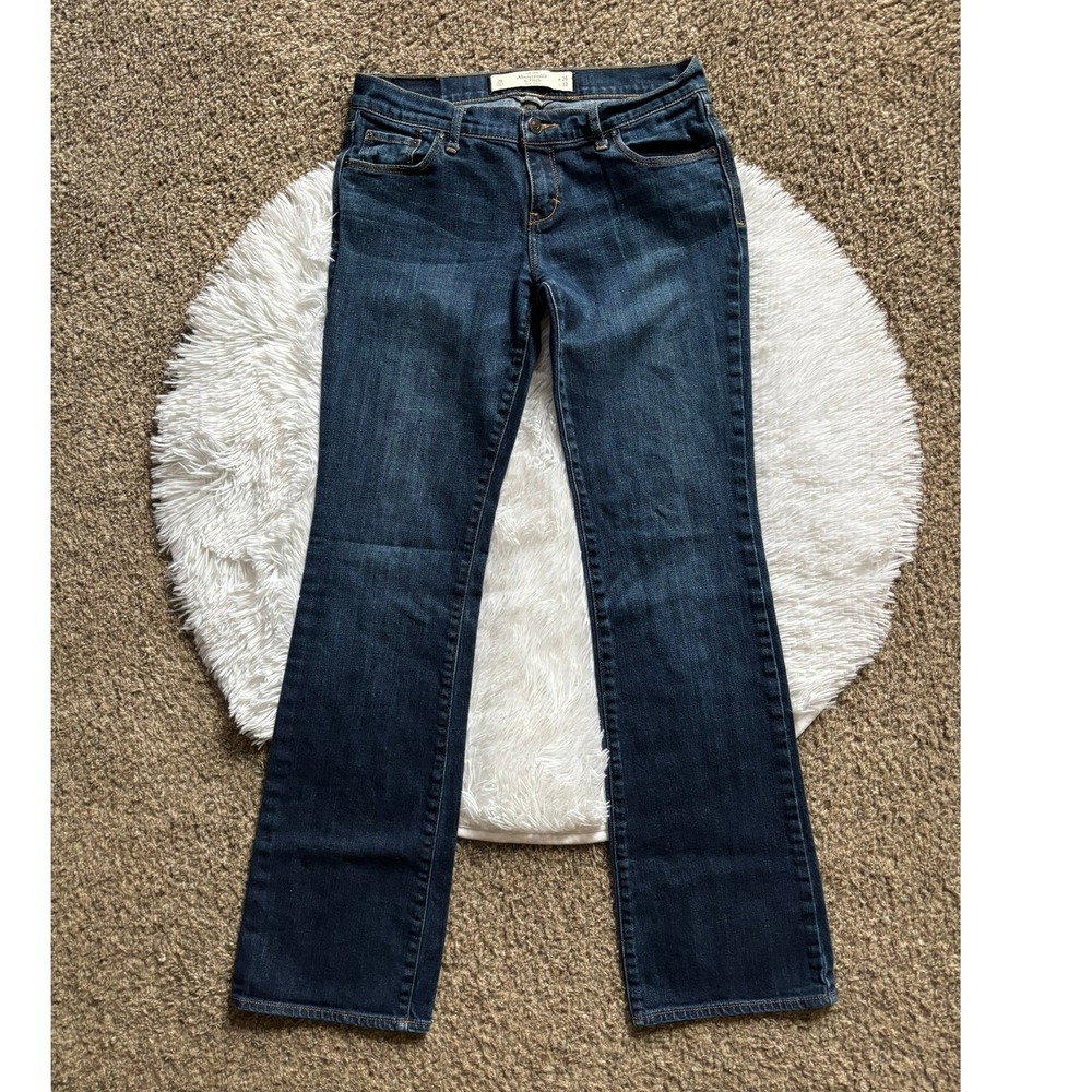 Abercrombie & Fitch Emma Bootcut Jeans Dark Wash Perfect Stretch 2R W26‎ Womens